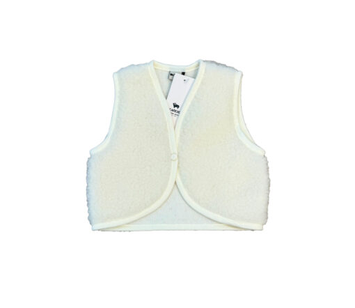 Alwero - Bodywarmer LULU, ultra light, Biowolle, Off-White