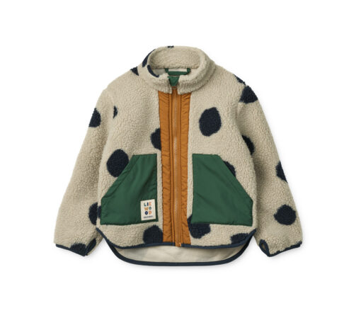 Liewood -  Teddyjacke "NOAM", Spot Dots/Mist Mix