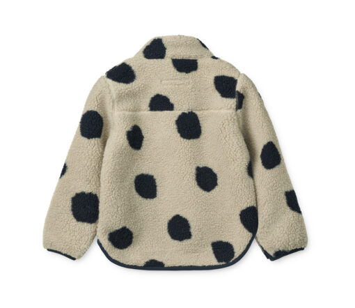 Liewood -  Teddyjacke "NOAM", Spot Dots/Mist Mix - Image 3