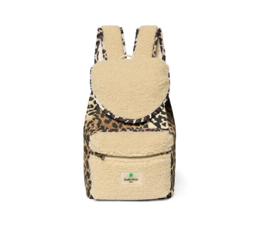 Studio Noos - Rucksack 'TEDDY LEOPARD' Mini