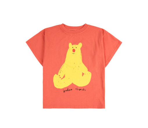 BOBO CHOSES - T-Shirt "HUG ME BEAR", Biobaumwolle