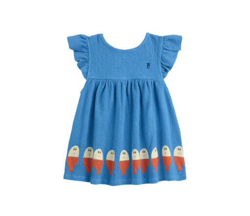 BOBO CHOSES - Baby Kleid "Morning Egg", light blue, Biobaumwolle – Bild 2