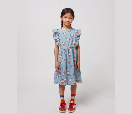 BOBO CHOSES - Kleid "Morning Egg", light blue, Biobaumwolle - Image 2