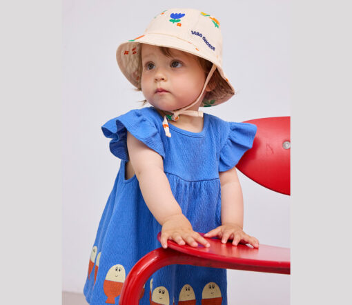 BOBO CHOSES - Baby Kleid "Morning Egg", light blue, Biobaumwolle - Image 3