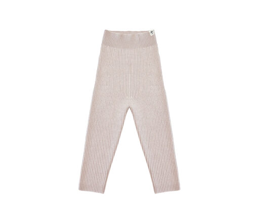 LILLE TONI - Leggings "FINN", rosewood, Merinowolle