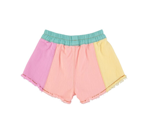 PiuPiuChick - Shorts, "MULITCOLOUR", light denim, multicolour, Baumwolle - Image 2