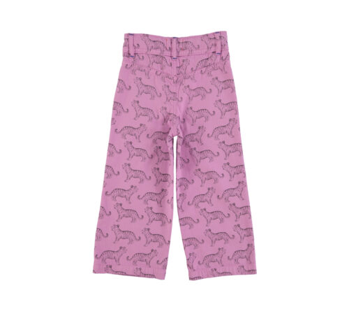 PiuPiuChick - Hose Culotte "TIGER", lavender, Biobaumwolle - Image 2