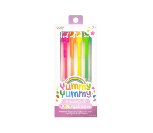 OOLY - Gelstifte Neon "Yummy Yummy", 6er Set