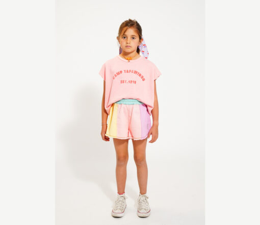 PiuPiuChick - Shorts, "MULITCOLOUR", light denim, multicolour, Baumwolle - Image 4