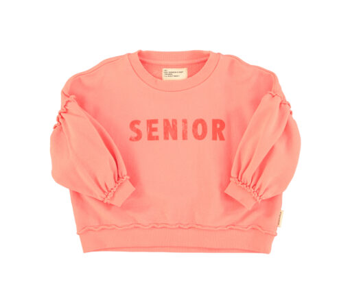 PiuPiuChick - Sweatshirt "SEÑOR", Pink, Biobaumwolle