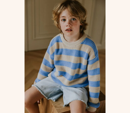 YUKI - Knitted Sweater, OH BOY, Bio Baumwolle - Image 3