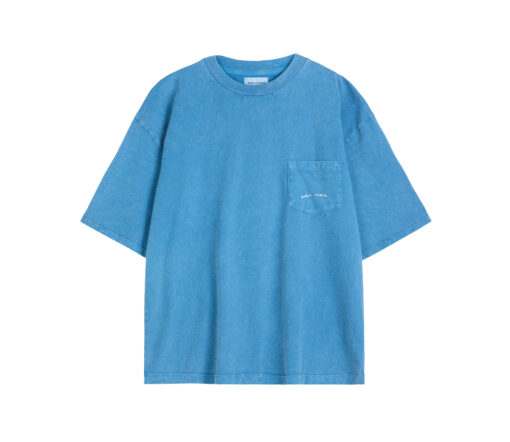 BOBO CHOSES - T-Shirt Oversized "CUP OF TEA", hellblau