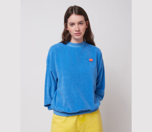 BOBO CHOSES - Sweatshirt Women "LOGO EMBROIDERY", blau – Bild 2