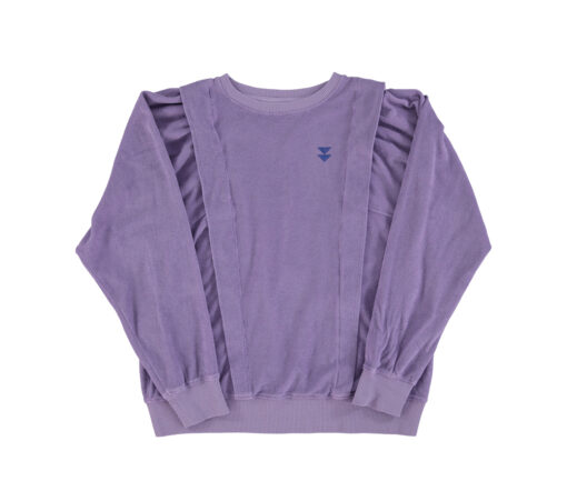 Sisters Department - Sweater, purple, Biobaumwolle