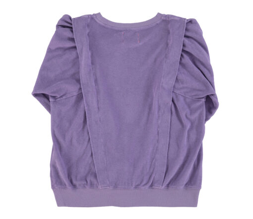 Sisters Department - Sweater, purple, Biobaumwolle – Bild 3