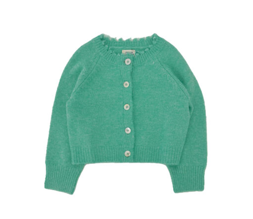 LongLiveTheQueen - Strickjacke, Green, WolleMix