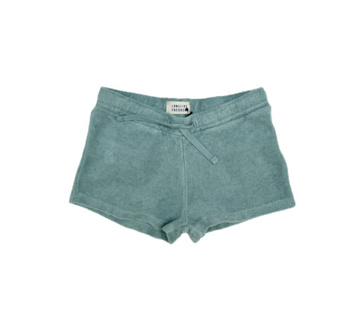 LongLiveTheQueen – Shorts Terry, Faded Green , Biobaumwolle