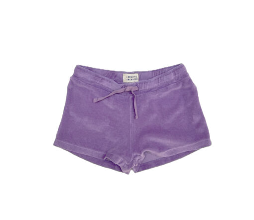 LongLiveTheQueen - Shorts Terry, Faded Purple , Biobaumwolle