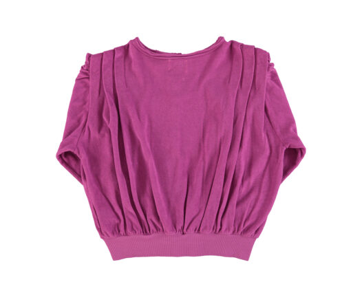 Sisters Department - Cardigan, fuchsia, Biobaumwolle – Bild 3