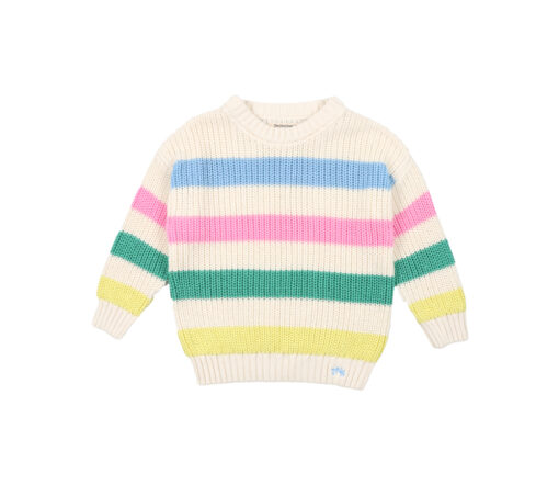 The New Society - Pullover "LETO", multicolour, Biobaumwolle – Bild 2