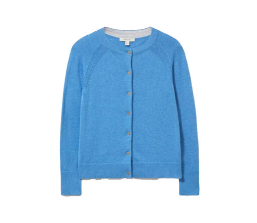 White Stuff - Strickjacke "LULU", mid blue