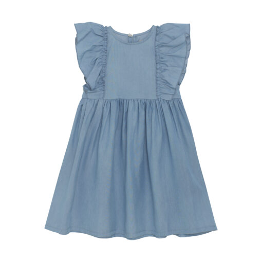 Huttelihut - Kleid, gewebt, soft chambray