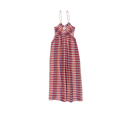 Sisters Department - Kleid lang, Mulitcolour checkered, Viskose