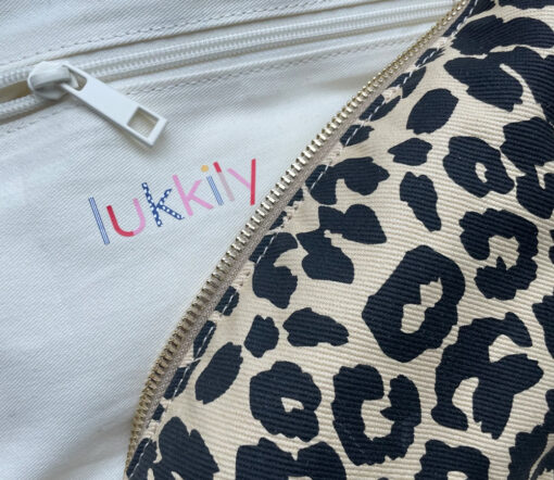 LUKKILY - MOM BAG | LUKKILY BAG #1 | CANVAS LEO VANILLA – Bild 6