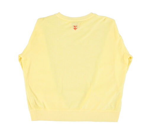 Sisters Department - Sweatshirt, "TOMATO", Yellow, Biobaumwolle – Bild 3