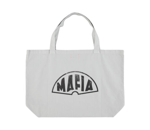 Sisters Department - XL Tragetasche, “MAFIA”, light grey, Canvas