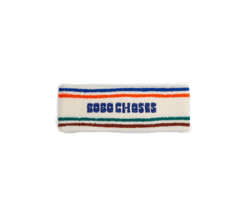 BOBO CHOSES - Stirnband "stripes terry towel headband"