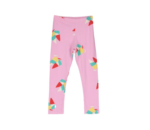 Lötiekids - Leggings 'WINDSURF', bubble pink, Bio-Baumwolle