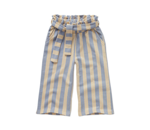 SPROET & SPROUT - Hose, BLOCK STRIPE, sesame blue, Bio Baumwolle