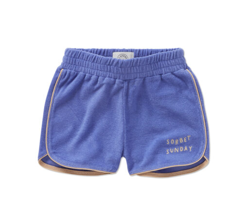 SPROET & SPROUT - Terry Shorts, blue bell,  Bio Baumwolle